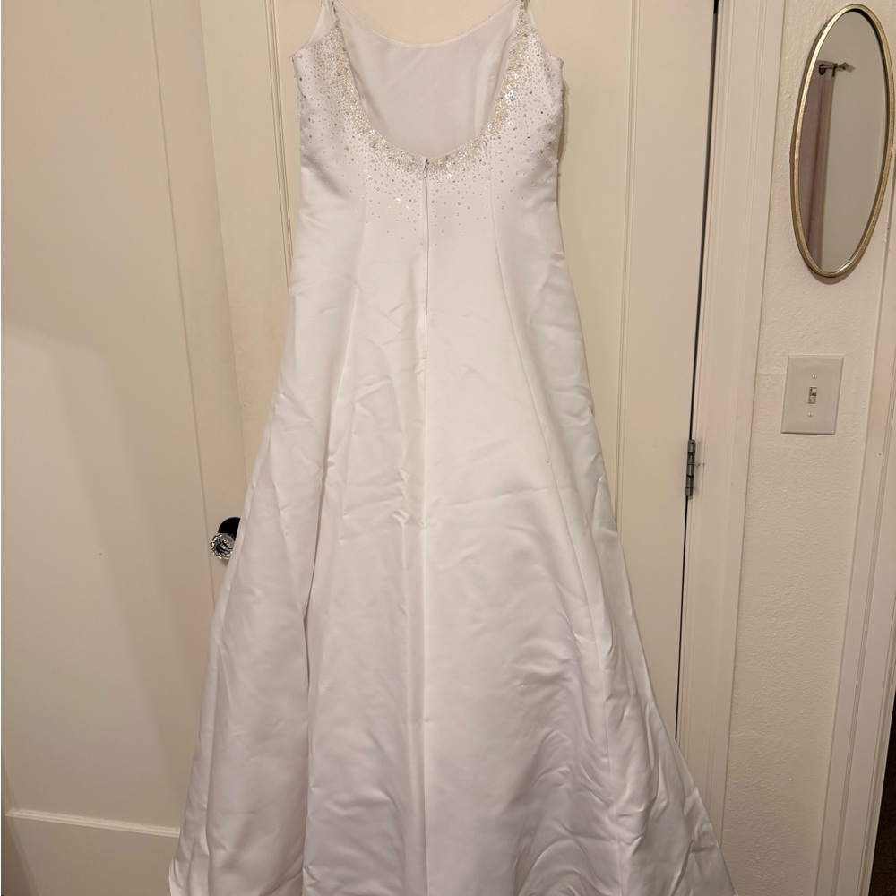 Alfred Angelo White Wedding Dress